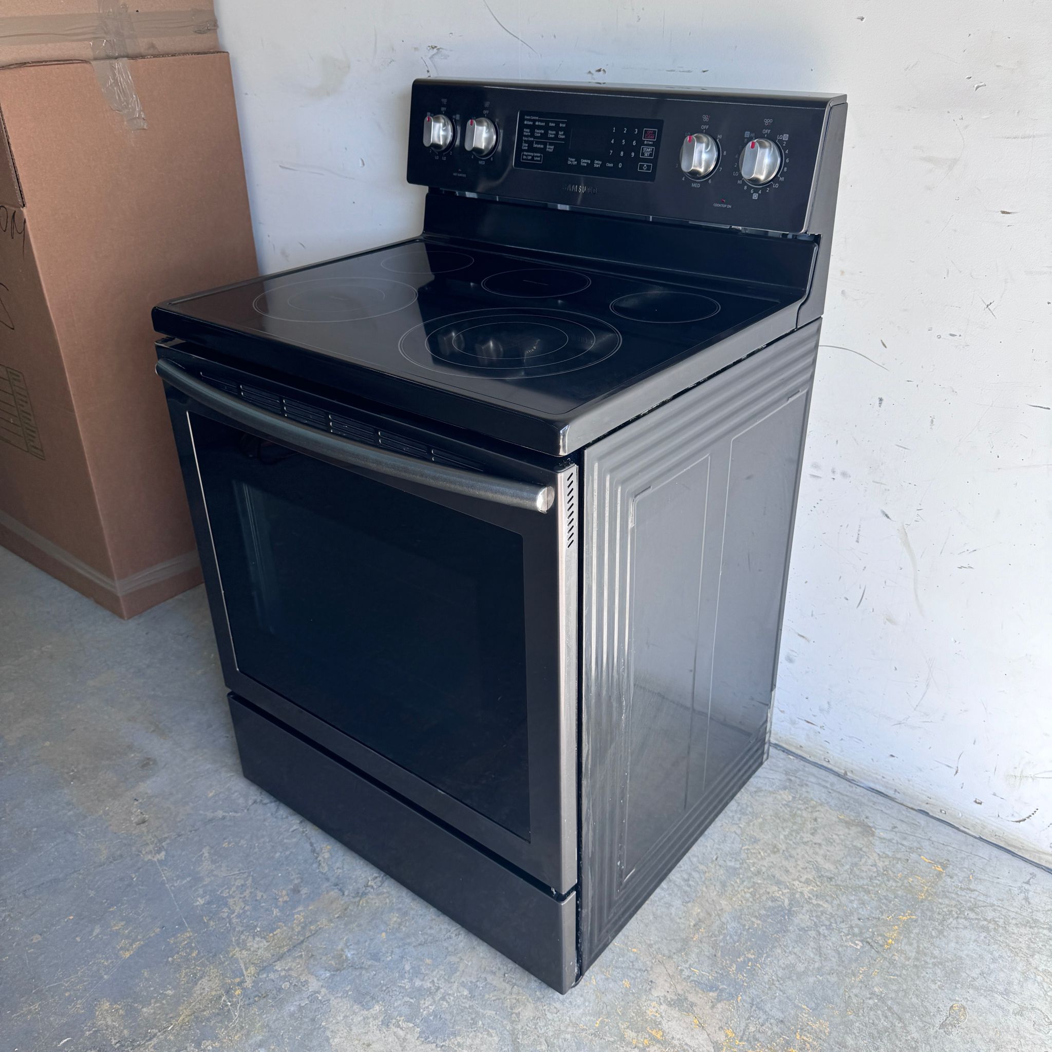 Samsung Stainless Steel Electric Stove Samsung Stainless Steel Electric Stove